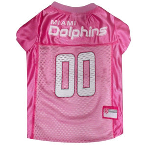 Miami Dolphins Pink Pet Jersey