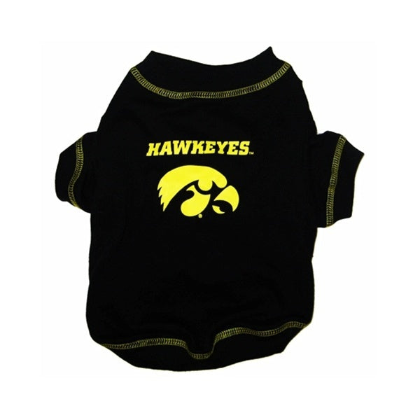 Iowa Hawkeyes Dog Tee Shirt
