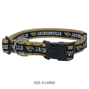 Jacksonville Jaguars Pet Collar By Pets First