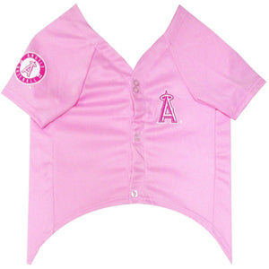 Los Angeles Angels Pink Pet Jersey