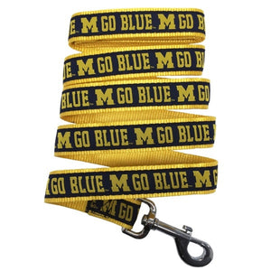 Michigan Wolverines Pet Leash By Pets First