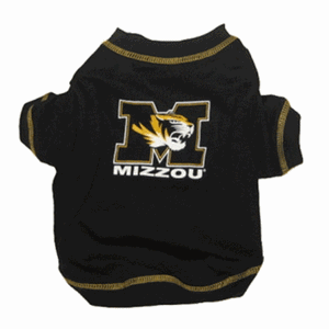 Missouri Tigers Dog Tee Shirt
