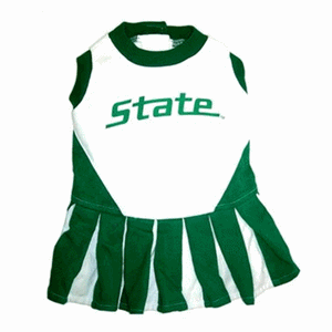 Michigan State Cheerleader Dog Dress