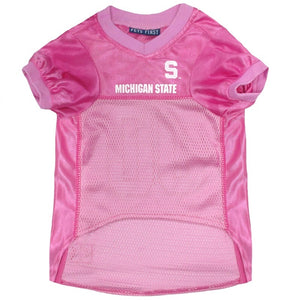 Michigan State Spartans Pink Pet Jersey