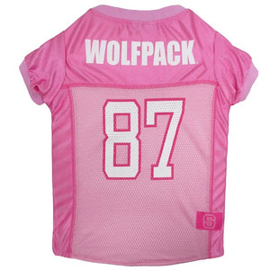 Nc State Wolfpack Pink Pet Jersey