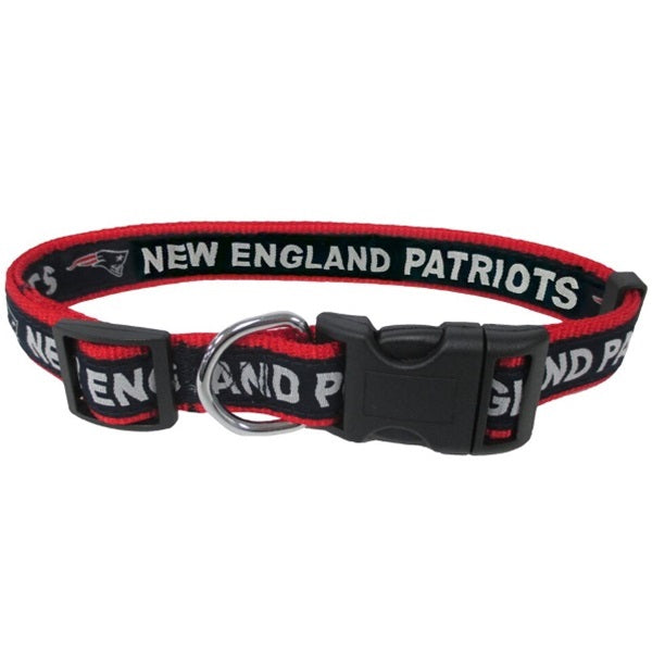 New England Patriots Pet Collar By Pets First