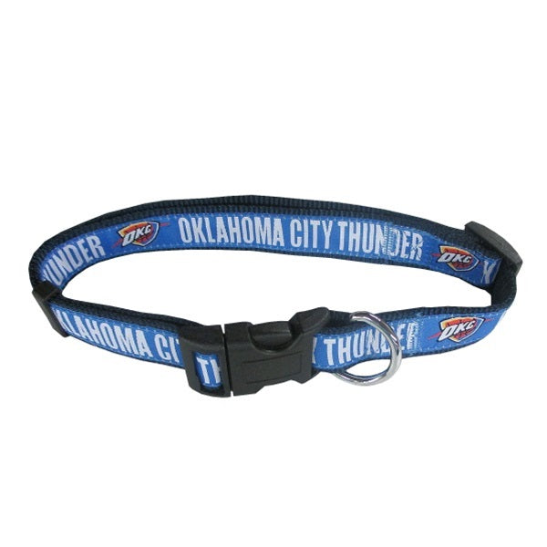 Oklahoma City Thunder Pet Collar By Pets First