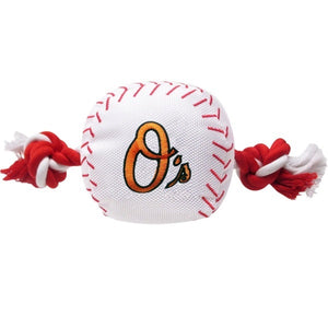 Baltimore Orioles Nylon Baseball Rope Tug Toy