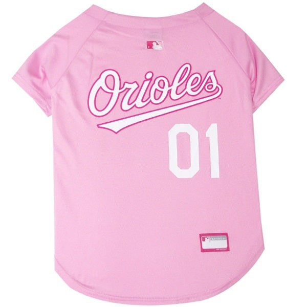 Baltimore Orioles Pink Pet Jersey