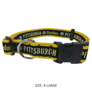 Pittsburgh Steelers Pet Collar By Pets First