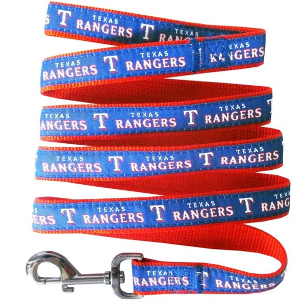 Texas Rangers Pet Leash By Pets First