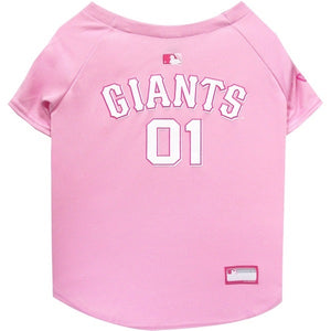 San Francisco Giants Pink Pet Jersey