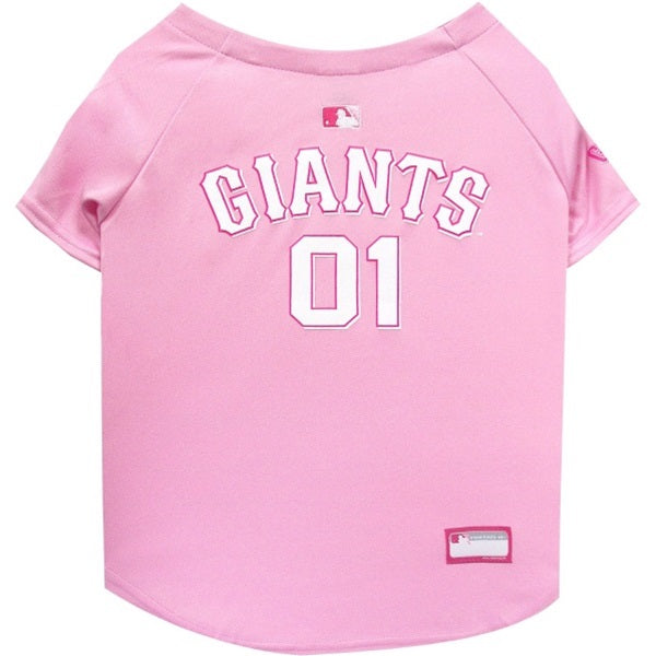 San Francisco Giants Pink Pet Jersey - Medium