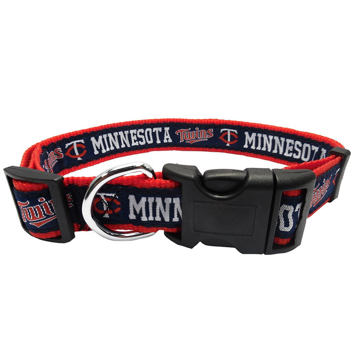 Minnesota Twins Blue Pet Collar By Pets First