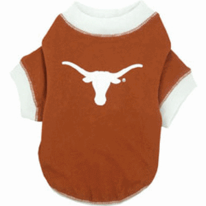 Texas Longhorns Dog Tee Shirt