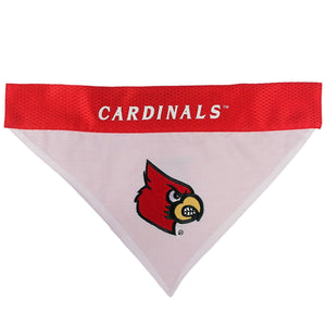 Louisville Cardinals Pet Reversible Bandana