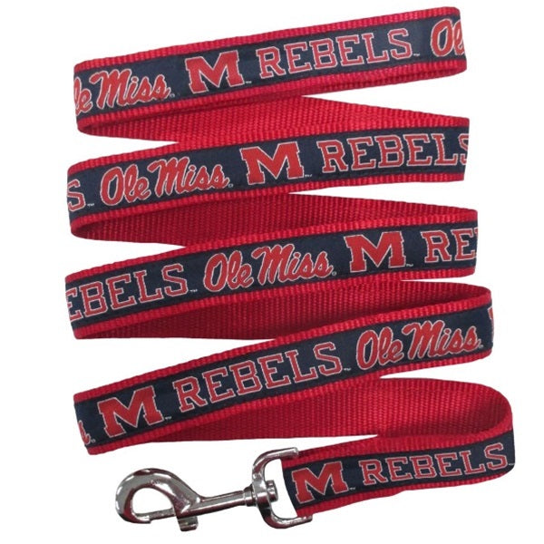 Ole Miss Rebels Pet Leash By Pets First