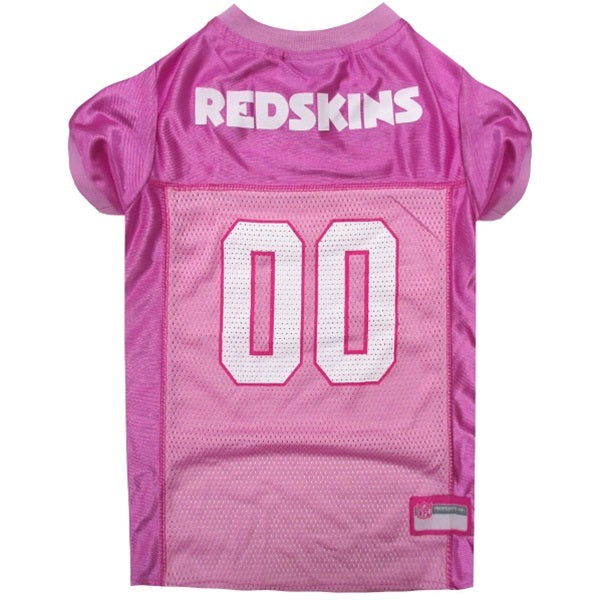 Washington Redskins Pink Pet Jersey