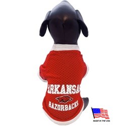 Arkansas Razorbacks Athletic Mesh Pet Jersey
