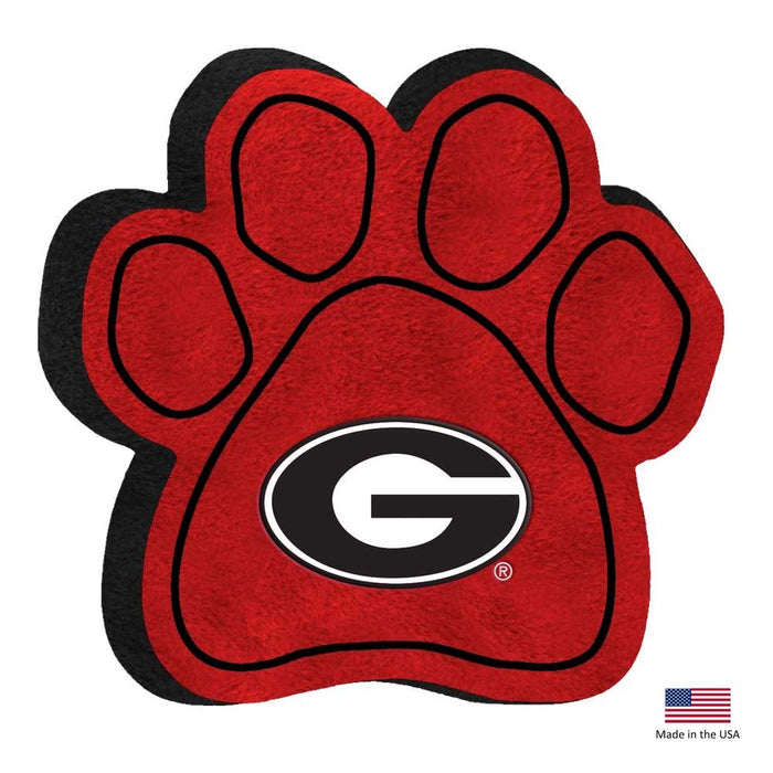 Georgia Bulldogs Paw Squeak Toy