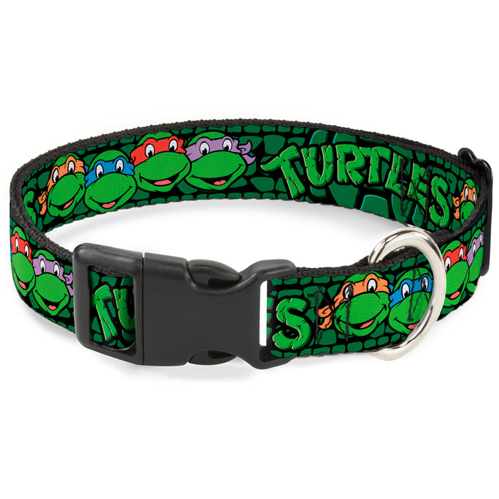 Buckle-Down Classic TMNT Group Faces Pet Collar