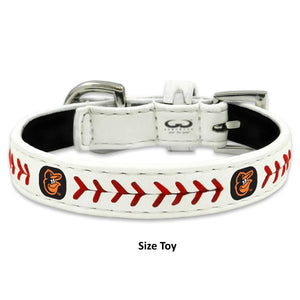 Baltimore Orioles Leather Baseball Collar
