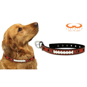 Cleveland Browns Leather Football Collar