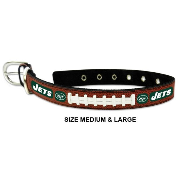 New York Jets Leather Football Collar