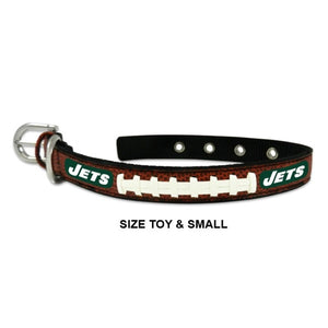 New York Jets Leather Football Collar