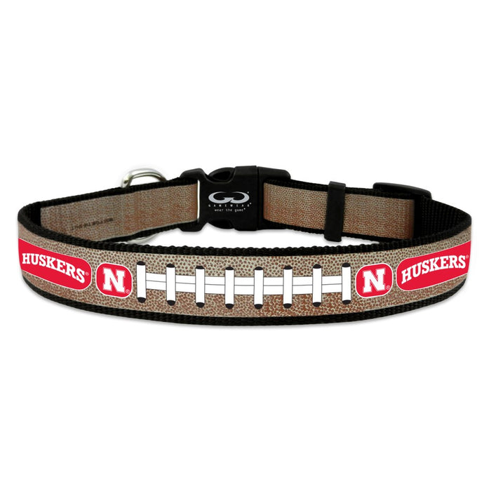 Nebraska Huskers Reflective Football Collar
