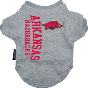 Arkansas Razorbacks Dog Tee Shirt