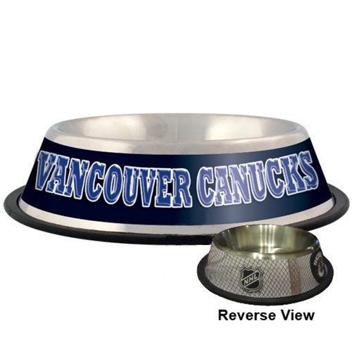 Vancouver Canucks Pet Bowl