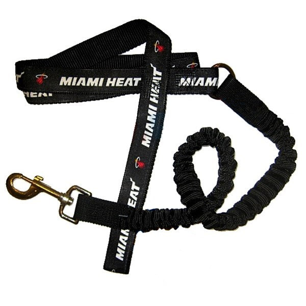 Miami Heat Bungee Ribbon Pet Leash
