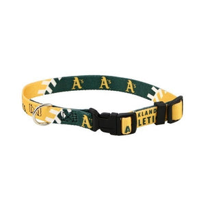 Oakland A's Pet Collar