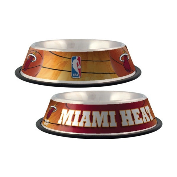 Miami Heat Dog Bowl