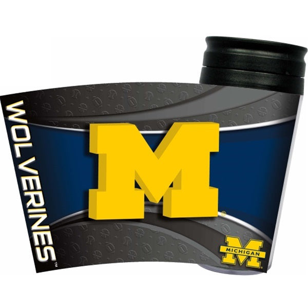 Michigan Wolverines Acrylic Tumbler W- Lid