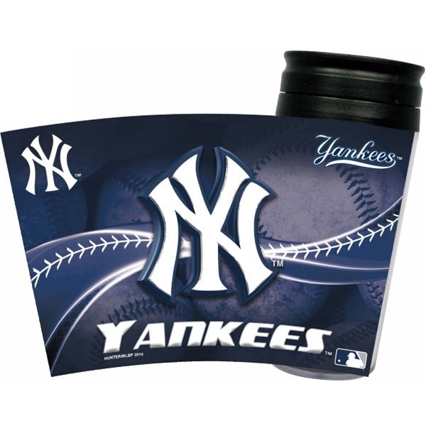 New York Yankees Acrylic Tumbler W- Lid