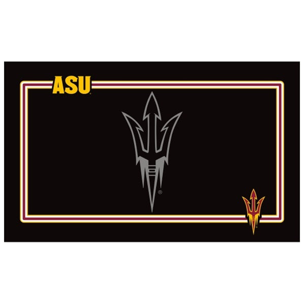 Arizona State Sun Devils Black Pet Bowl Mat