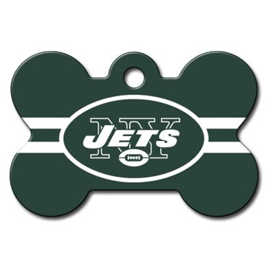 New York Jets Bone Id Tag