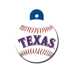 Texas Rangers Circle Id Tag