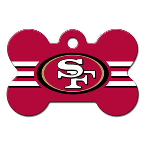 San Francisco 49ers Bone Id Tag