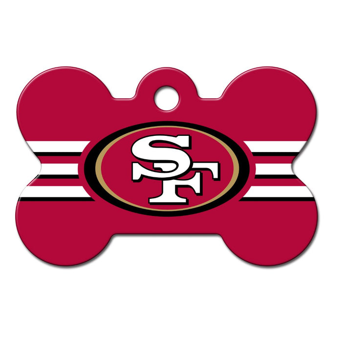 San Francisco 49ers Bone Id Tag