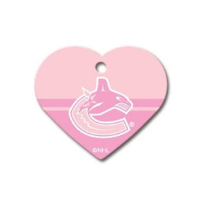 Vancouver Canucks Heart Id Tag