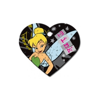 Tinker Bell Heart Id Tag