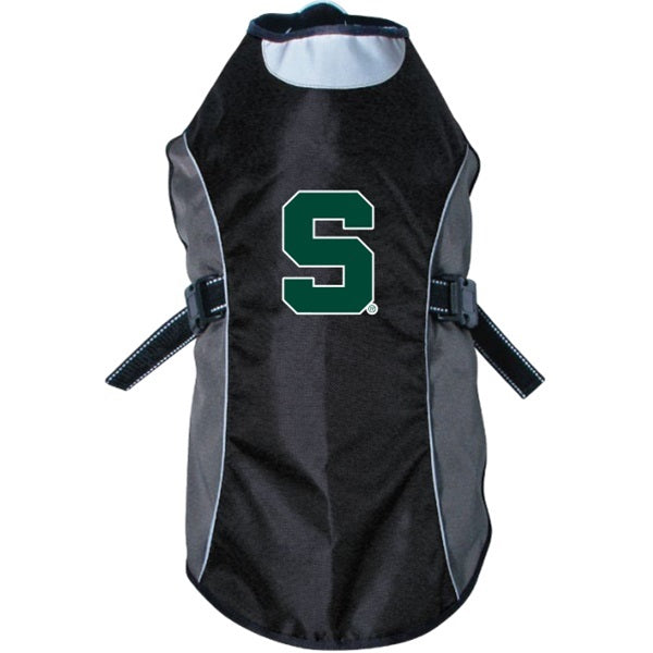 Michigan State Spartans Water Resistant Reflective Jacket