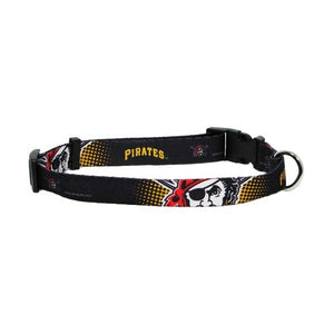 Pittsburgh Pirates Black Pet Collar