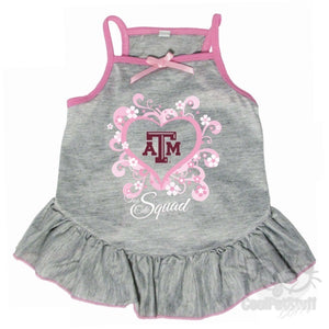 Texas A&m Aggies "too Cute Squad" Pet Dress