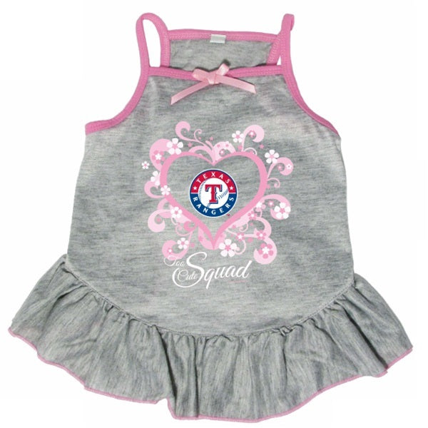 Texas Rangers "too Cute Squad" Pet Dress