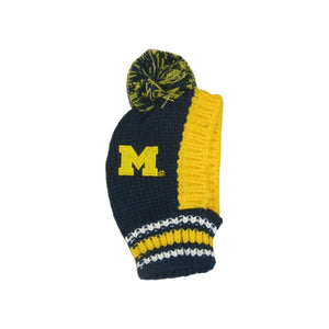 Michigan Wolverines Pet Knit Hat