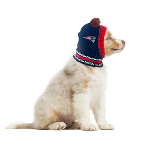 New England Patriots Pet Knit Hat